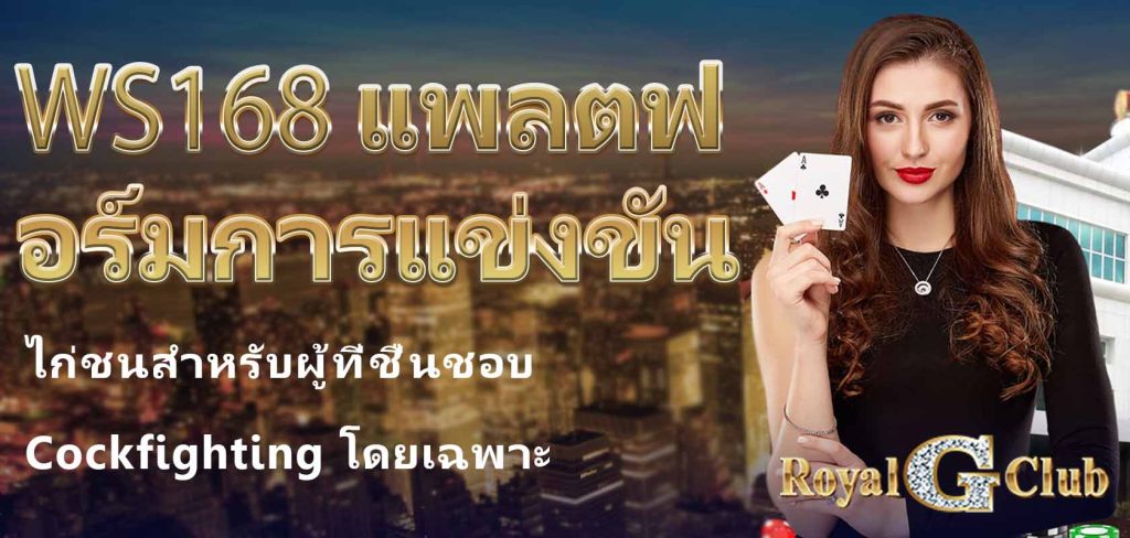 Royal Online Casino｜WS168 Cockfighting: แพลตฟอร์มการแข่งขันไก่ชนสำหรับผู้ที่ชื่นชอบ Cockfighting โดยเฉพาะ